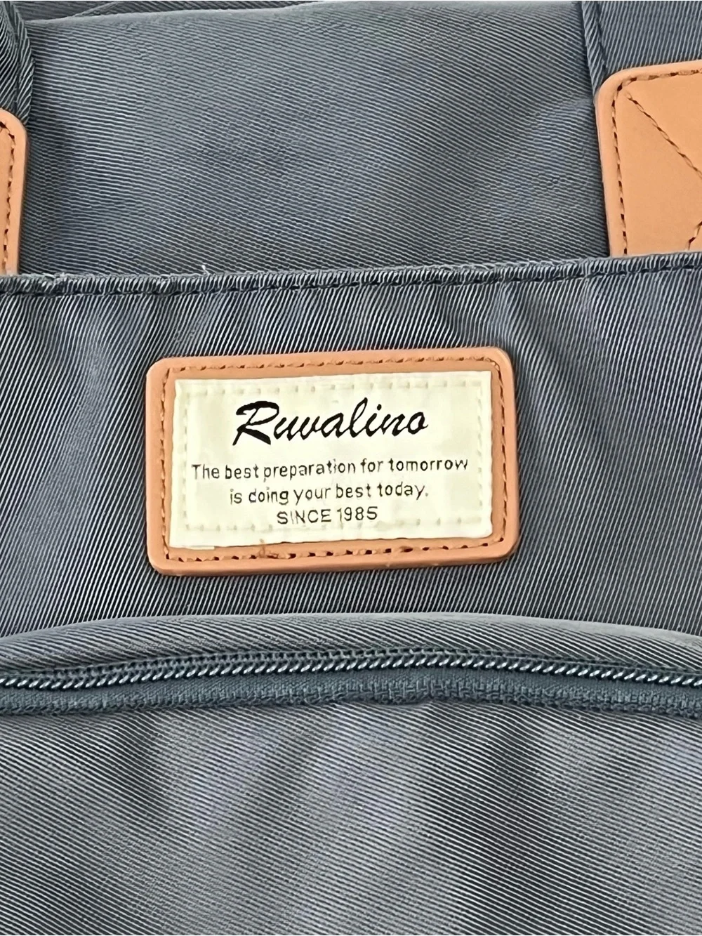 Ruvalino Large Multifunction Backpack multiple compartments Heather Gray YW168-N